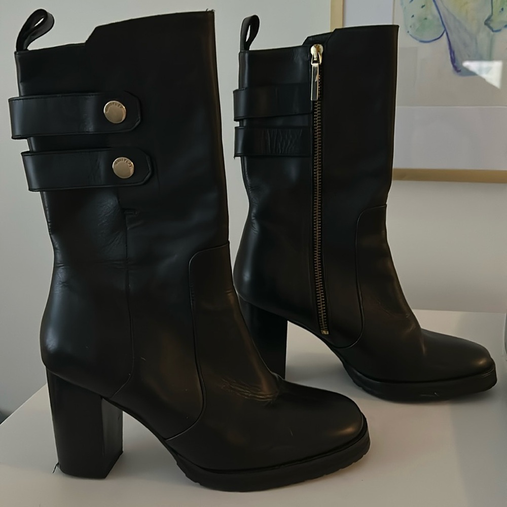 Whistles black boots